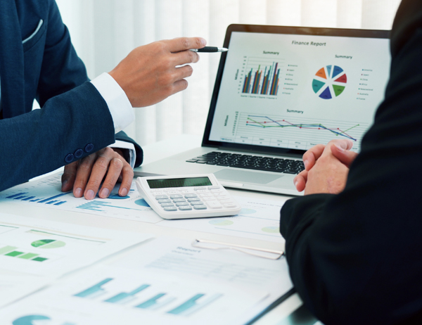 laporan keuangan desktop