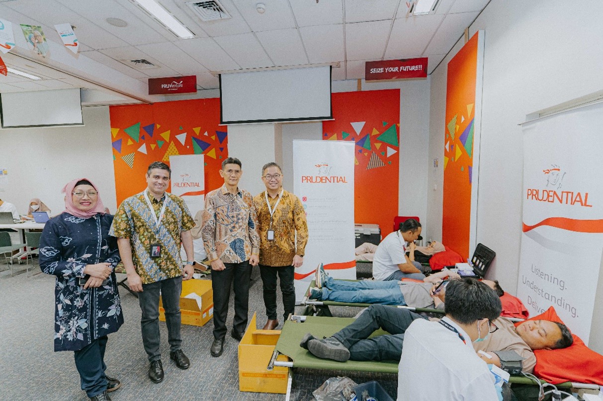 Peringati Hari Donor Sedunia, Prudential Indonesia adakan Prudential Blood Drive 2025
