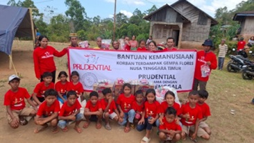 Membantu Komunitas Bangkit Kembali, Prudential Indonesia Hadir Melalui Dukungan Kesehatan dan Edukasi