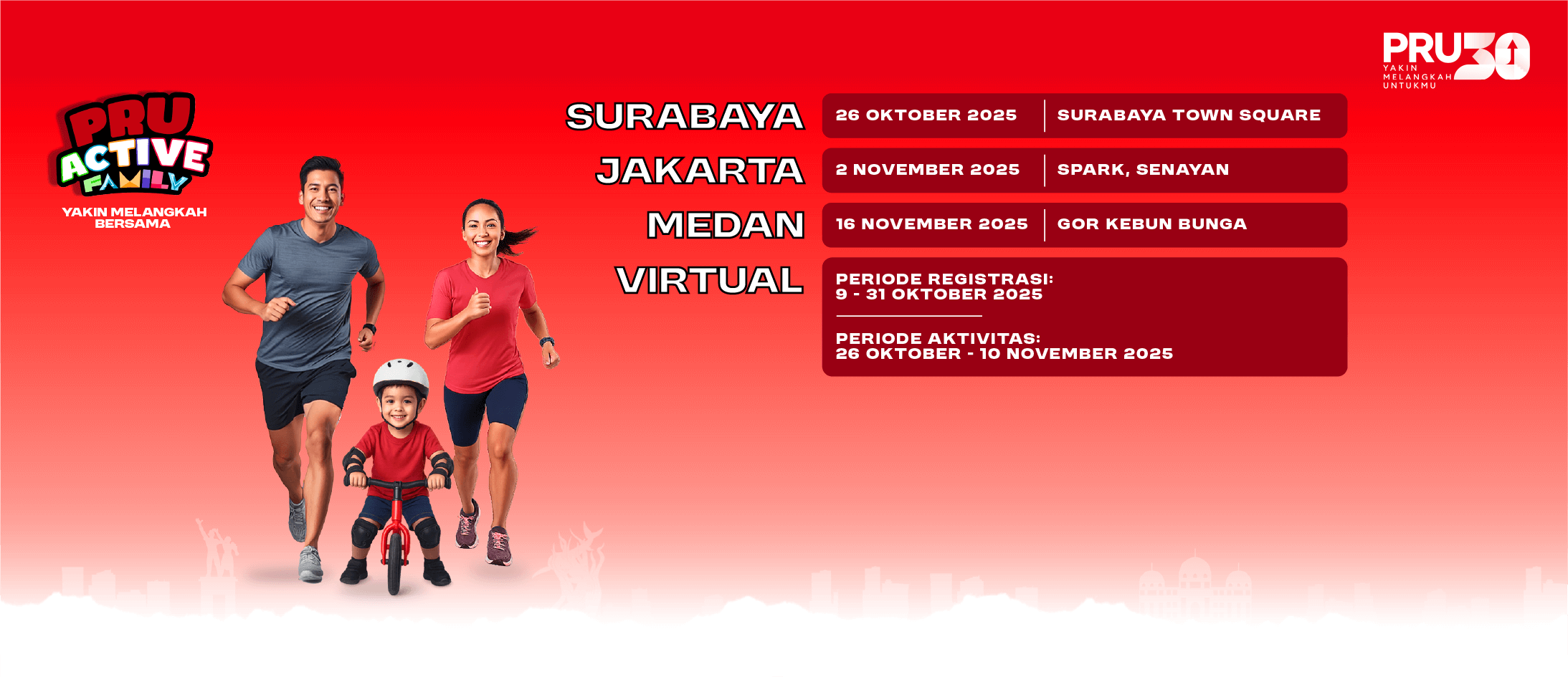 PRUActive Family 2025 Banner