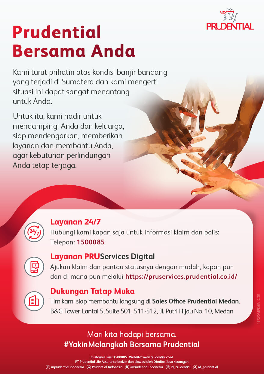 Pop Up Flyer Bencana Sumatera