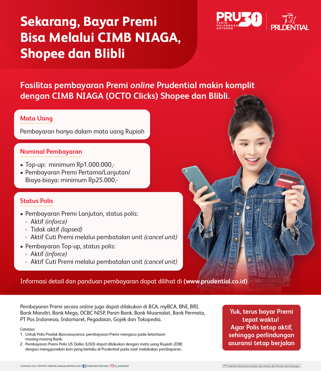 Pop Up Banner Pembayaran permi konvensional