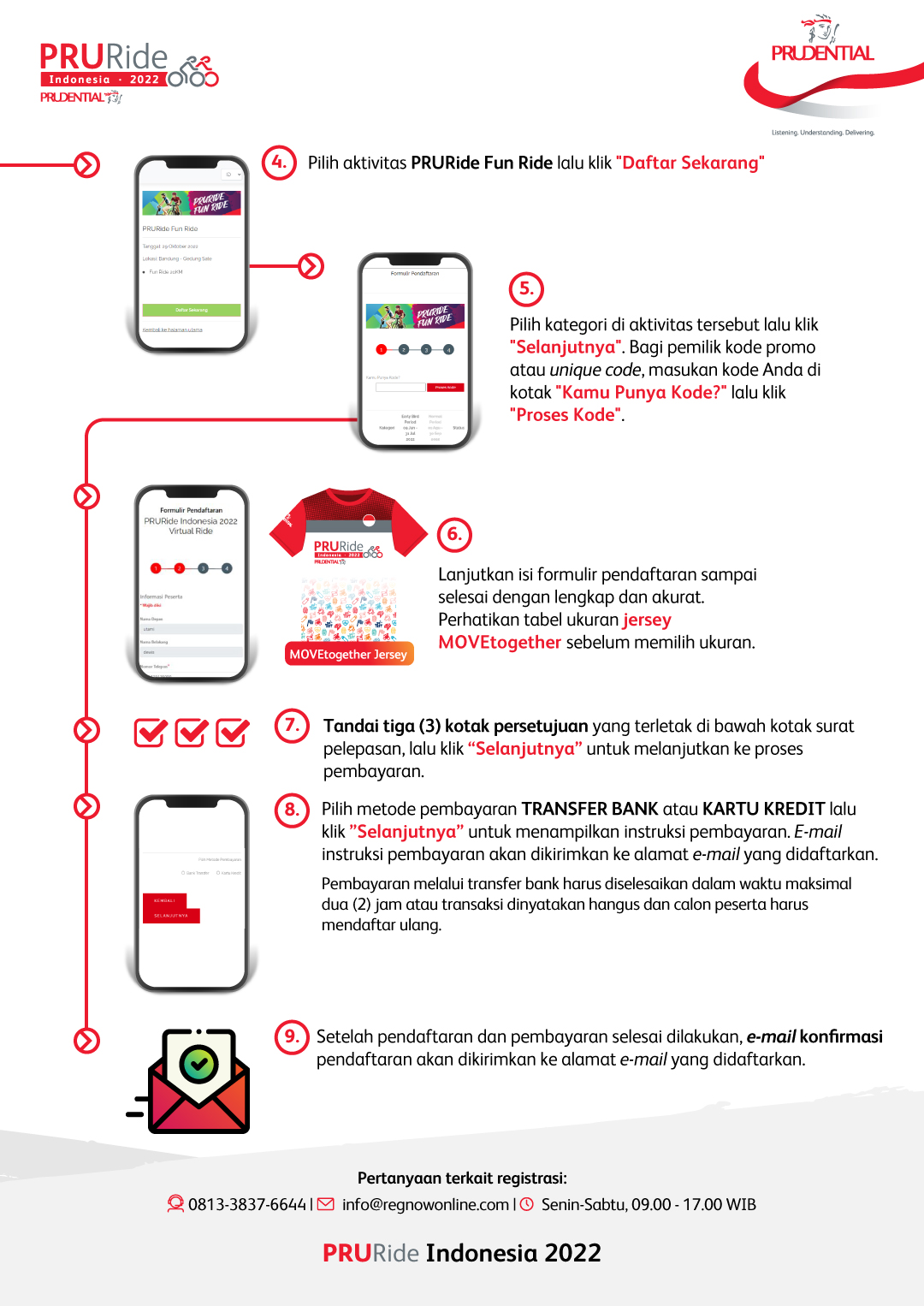 Cara Daftar PRURide Indonesia 2022 Fun Ride