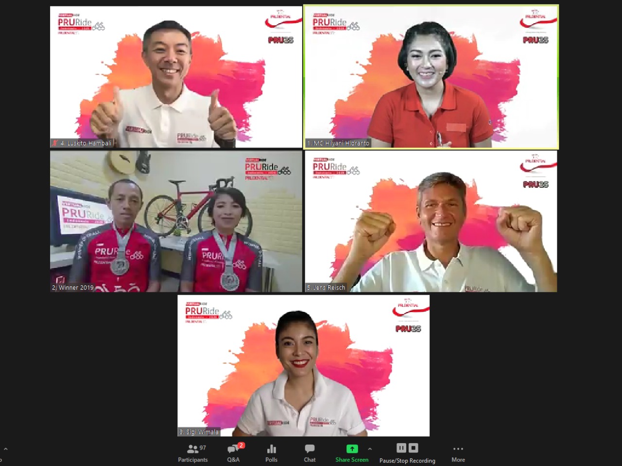 Para Pembicara PRURide Indonesia 22